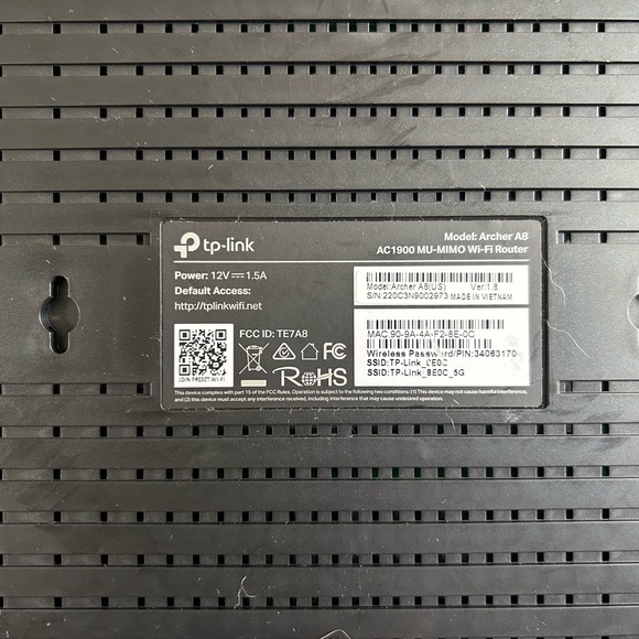 Archer A8 WiFi Router TP Link - Picture 2 of 3